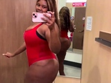 Hot Big Black Latina booty Black and Ebony