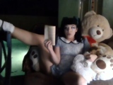 Brunette Solo Webcam Masturbation