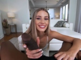 Slim Emily Jade Bent Her Knees For A BBC Dick Down